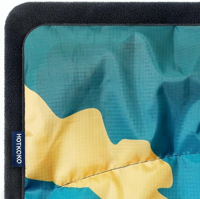 Waterproof Stadium Blanket, Fleece Camping Blanket Wearable Soft Warm Camp Blanket for Outdoor
