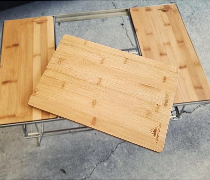 camping moon IGT Top Board Bridge Table Bamboo Center Plate CK-P25