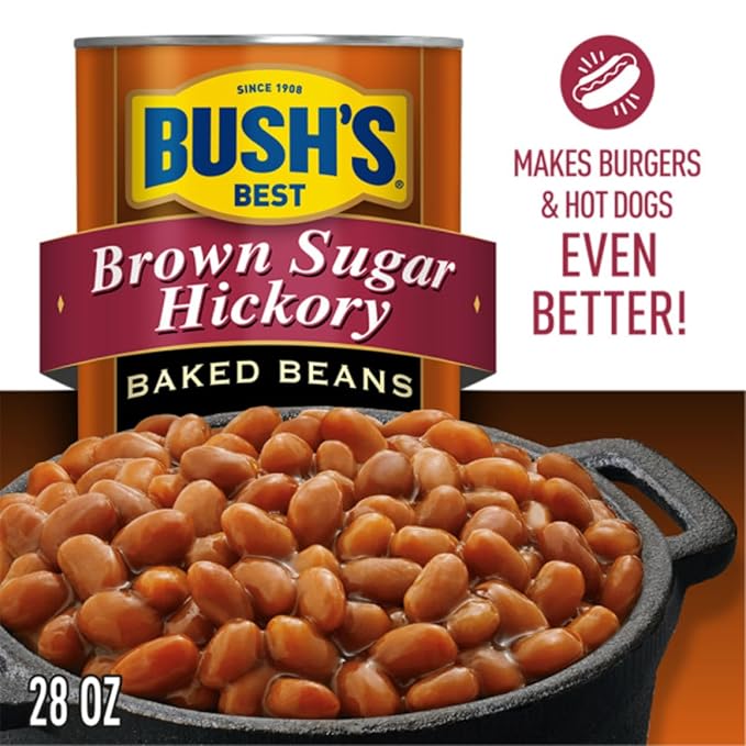 Bush's Best Baked Beans, Sweet Country Maple, 1 Maple Cured Bacon (28oz), 1 Country Style (28oz), 1