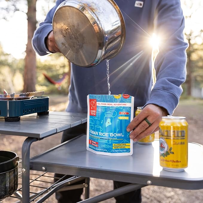 GOOD TO-GO Weekender 3-Pack | 2 Entrees + 1 Breakfast | Camping Food, Backpacking Food | Just Add