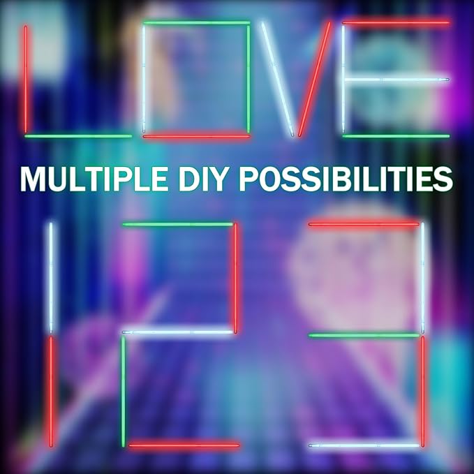 Hanaive 300 Pcs Glow Sticks Bulk 8 Inch Glow in The Dark Party Favors Neon Bracelets and Necklaces