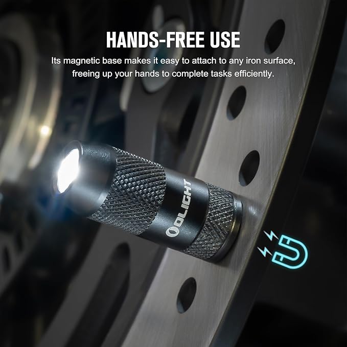 OLIGHT IMINI 2 EDC Rechargeable Keychain Flashlight, 50 Lumens Compact and Portable Mini LED