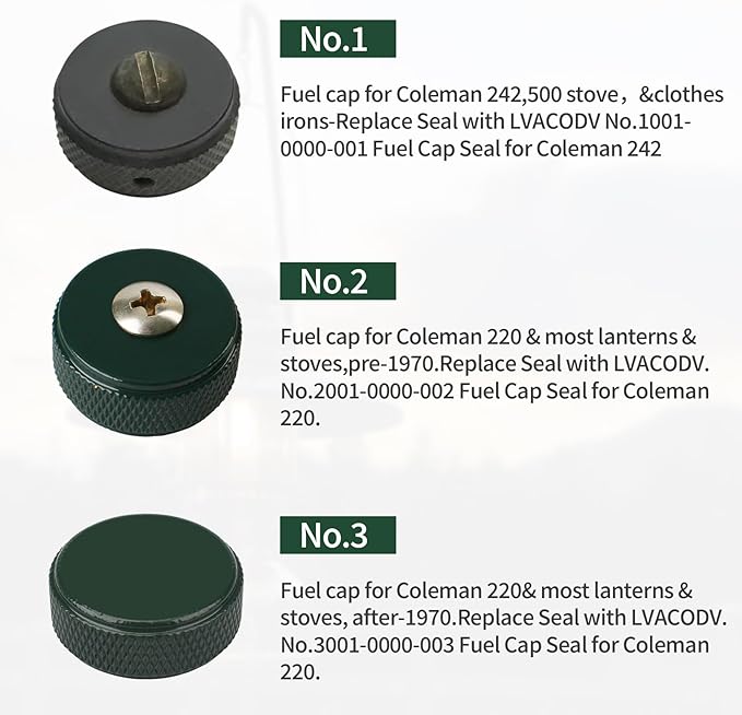 Filler Cap Lantern, Compatible with Replacement Parts for Coleman Lanterns and Stoves – Brass