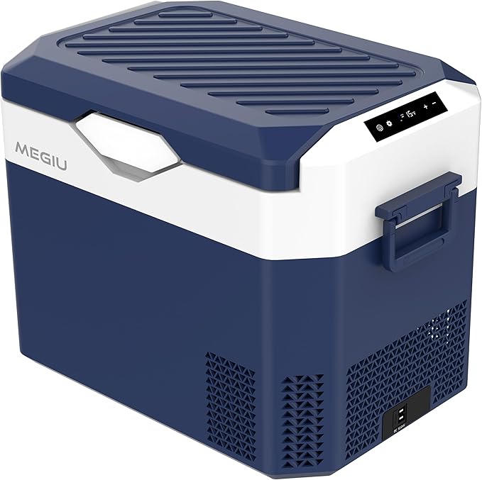 Car Refrigerator Portable 12V Fridge 32 Quart 12 Volt Freezer Compressor Cooler 12V/24V DC 110～240