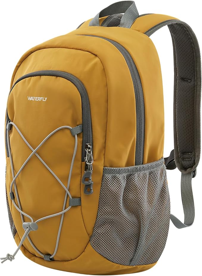 WATERFLY 12L Small Hiking Backpack: Day Pack Lightweight Travel Bag Camping Fitness Cycling Outdoor