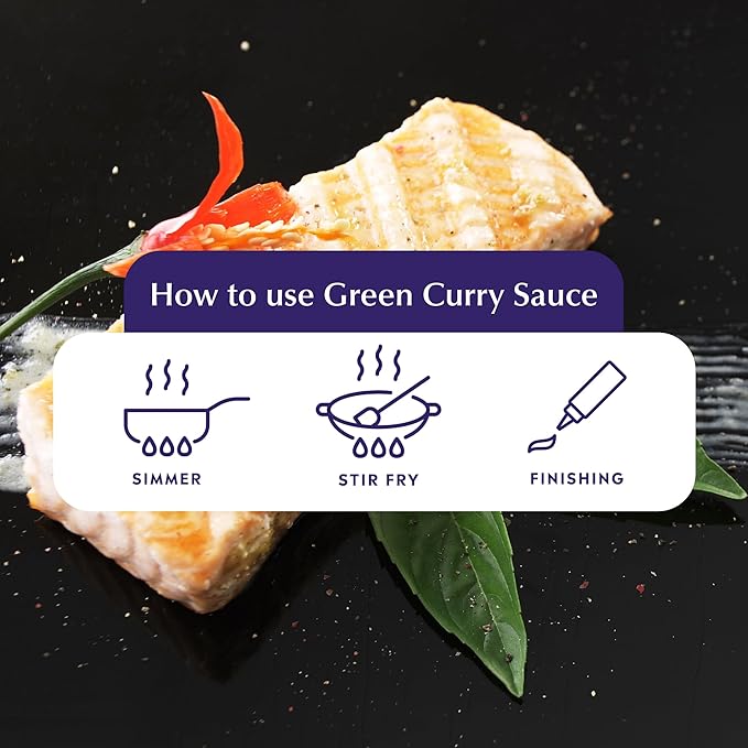 Watcharee's Thai Curry Simmer Sauces - Green Curry | Authentic Thai Recipe, Vegan, Non-GMO
