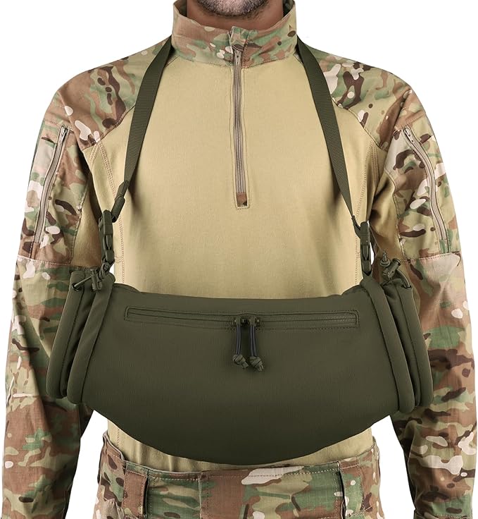 PETAC GEAR Tactical Hand Warmer,Portable Drop Hanger Waist Handwarmer Pouch for Hunting Golf