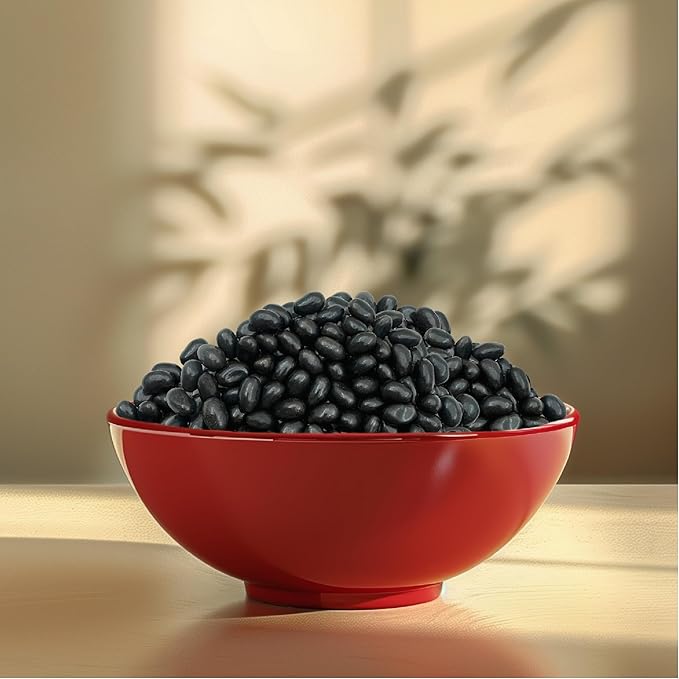 Black Licorice Jelly Beans | 2-Pound Pack | Old-Fashioned Candy