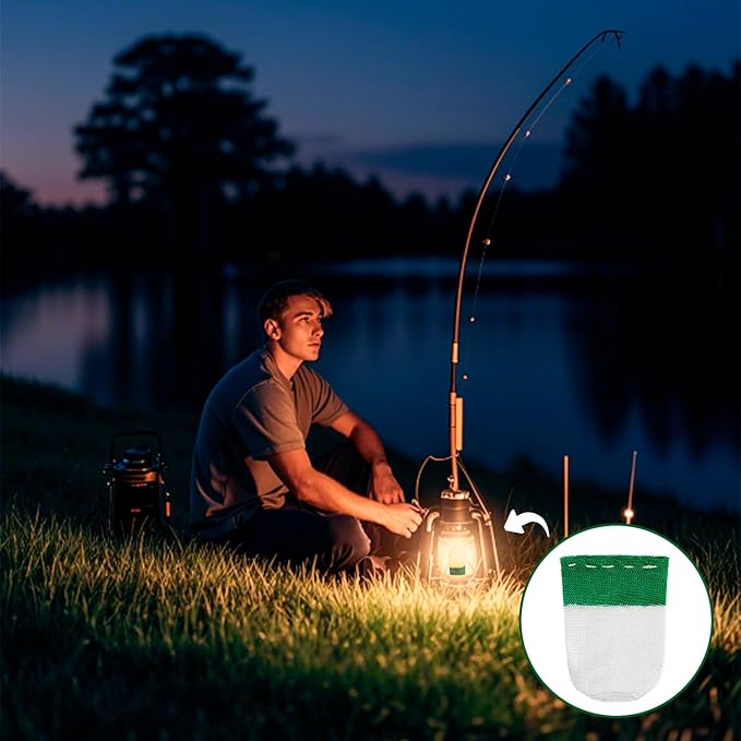 30Pcs Lantern Mantles, U Shape Mantles for Propane Lantern, Propane Lanterns Mantles for Outdoor