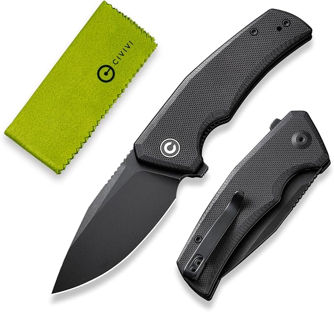 CIVIVI Pocket Knife for EDC, Regulatron Folding Knife for Men with Flipper Opener, Liner Lock