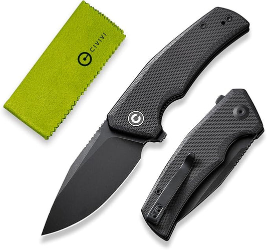 CIVIVI Pocket Knife for EDC, Regulatron Folding Knife for Men with Flipper Opener, Liner Lock