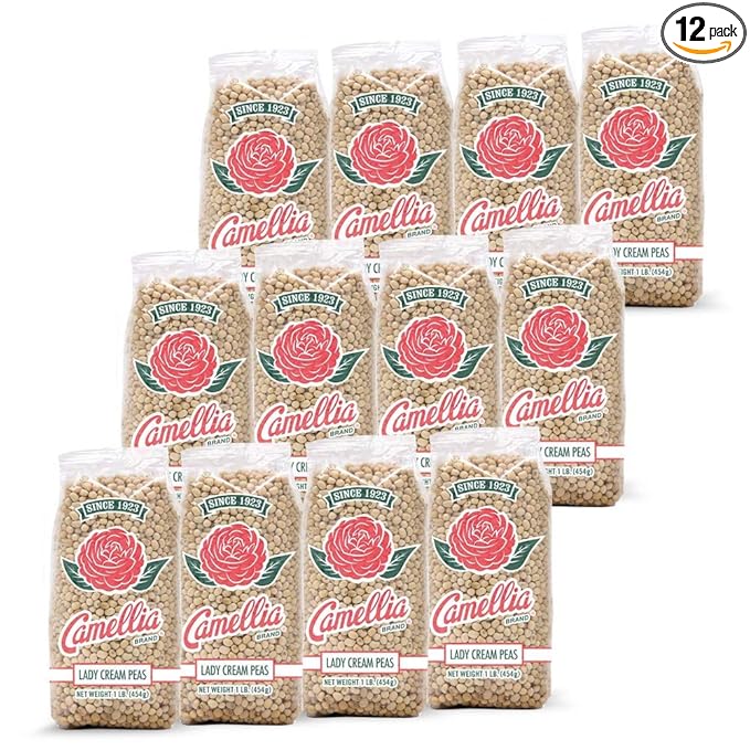 Camellia Brand Dried Lady Cream Peas – Premium Creamy Southern Peas for Traditional Southern
