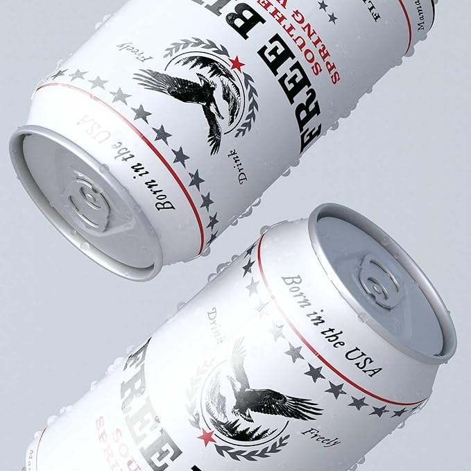 Free Bird, Southern Spring Water, 12-Pack (19.2oz Tallboy Cans) ??Crisp & Clean Blue Ridge Mountain