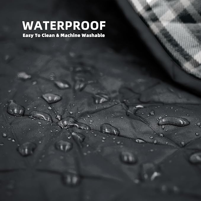 Outdoor Waterproof Blanket, Foldable Fleece Stadium Blanket for Outdoor Sports Event, Camping