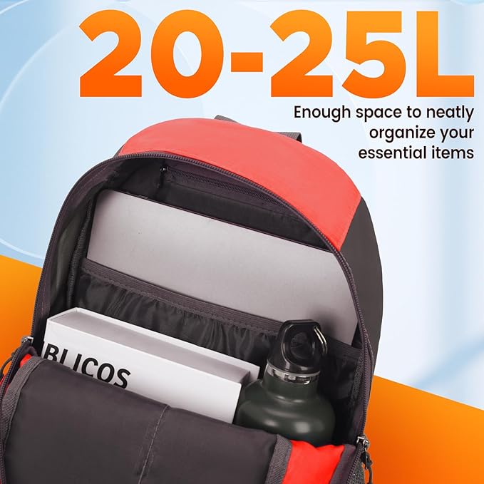 sunhiker Cycling Hiking Backpack Water Resistant Travel Backpack Lightweight SMALL Daypack M0714