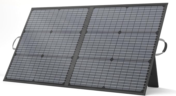 110W Portable Solar Panel, IP67 Waterproof Foldable 110 Watt Solar Charger, High 23.5% Efficiency