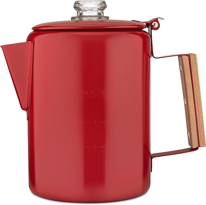 COLETTI Bozeman Camping Coffee Pot — Camping Coffee Makers, Coffee Percolator – America's Sleekest