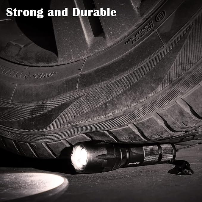 BEIKE Flashlight 2 Pack, Flash Light High Lumens, Small Flashlights Powerful, Super Bright LED