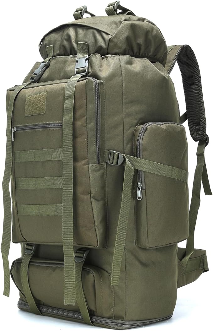 Hiking Backpack for Men 70L/100L Camping Backpack Military Rucksack Molle 3 Days Assault Pack for