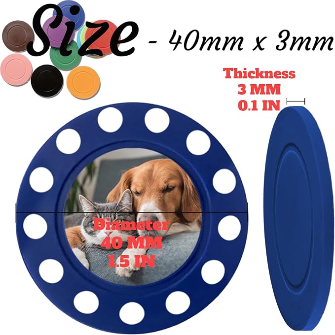Custom Poker Chips Personalized Plastic Poker Chips with Logo Funny Parties Chips Print Your Photo