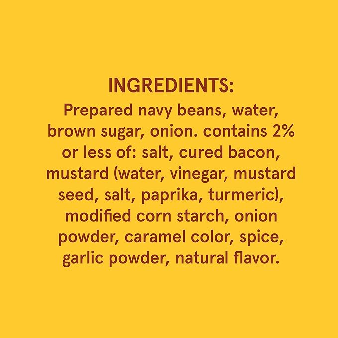 BUSH'S BEST 16 oz Canned Onion Baked Beans, Source of Plant Based Protein and Fiber, Low Fat