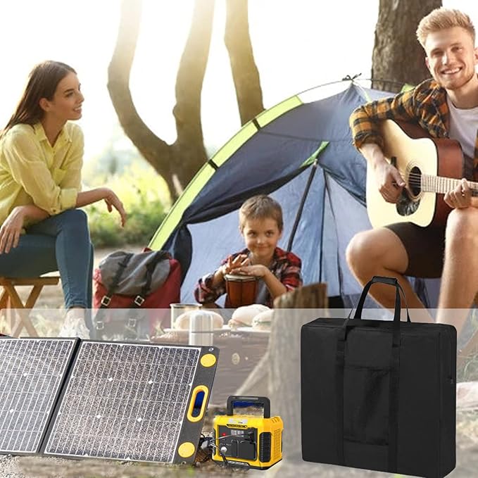 Solar Panel Storage Bag Compatible with Jackery Solars Panel 100 Watt,Waterproof Solar Panel