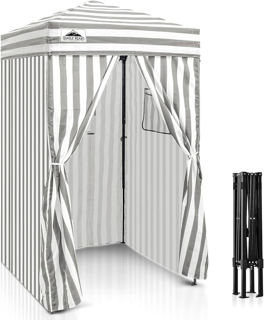 EAGLE PEAK Flex Ultra Compact 4x4 Pop-up Canopy, Sun Shelter, Changing Room, Portable Privacy