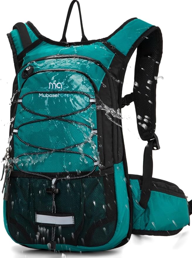 15L Insulated Hydration Backpack Pack with 2L Water Bladder Lightweight Hiking Backpack Bag for