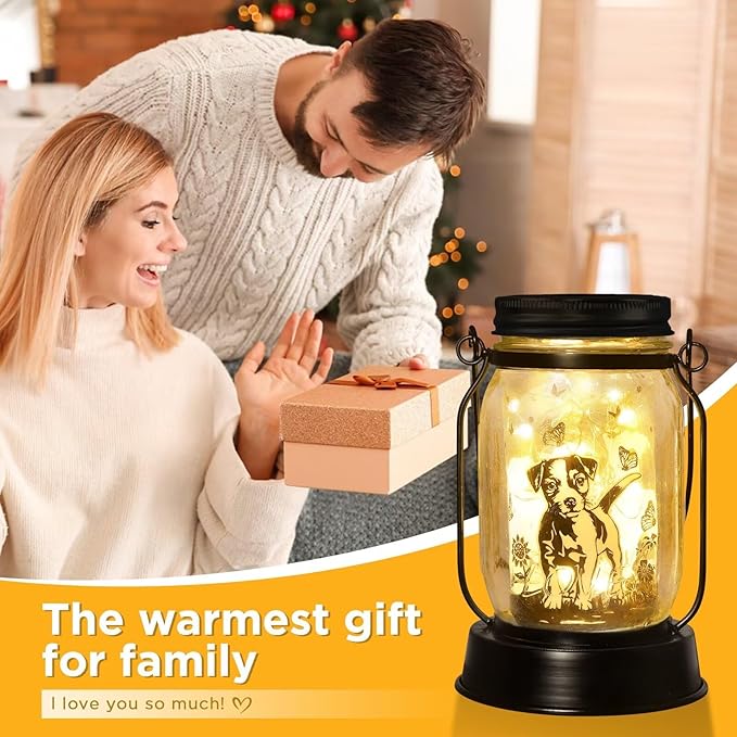 Jack Russell Terrier Gifts for Women/Men Jack Russell Terrier Solar Lanterns Mom Birthday Dog