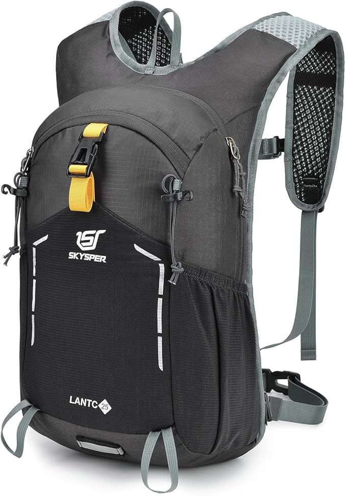 SKYSPER Small Hiking Backpack - 25L Travel Daypack Lightweight Bag Water Resistant Hiking Backpacks