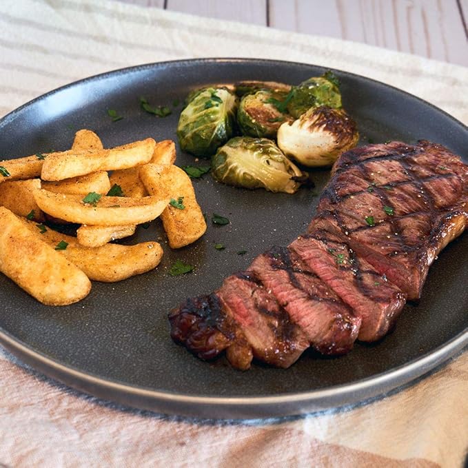 Nebraska Star Beef Prestige Steaks - 12 Packs with Signature Seasoning (12-8oz NY Strips)