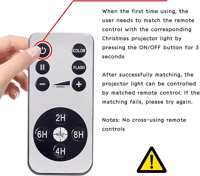 RGB Laser Christmas Lights - Indoor/Outdoor, 3 Colors, Multiple Patterns, Waterproof with Remote