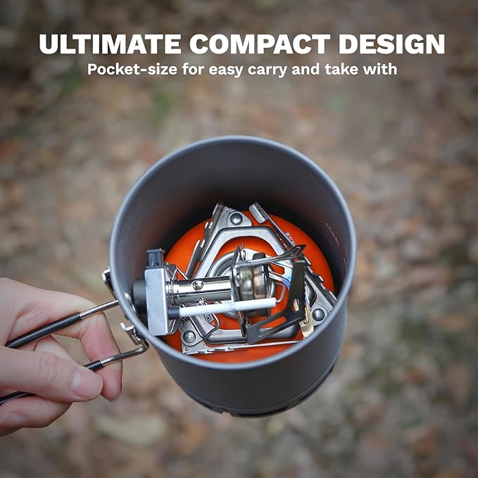 Fire-Maple Torch Gas Stove ??Ultralight Backpacking Camping Stove, Built-in Piezo Ignition