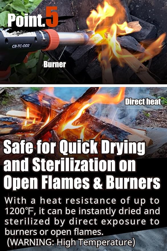 Ultralight 1/2oz Scrubber 316L Stainless Steel Cloth Heat Resistant 1200℉ Ultra-Durability