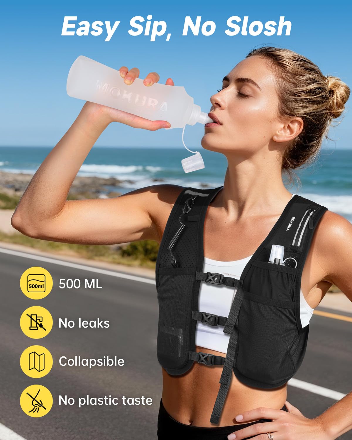 MOKURA Hydration Vest - 500ML - product view 7