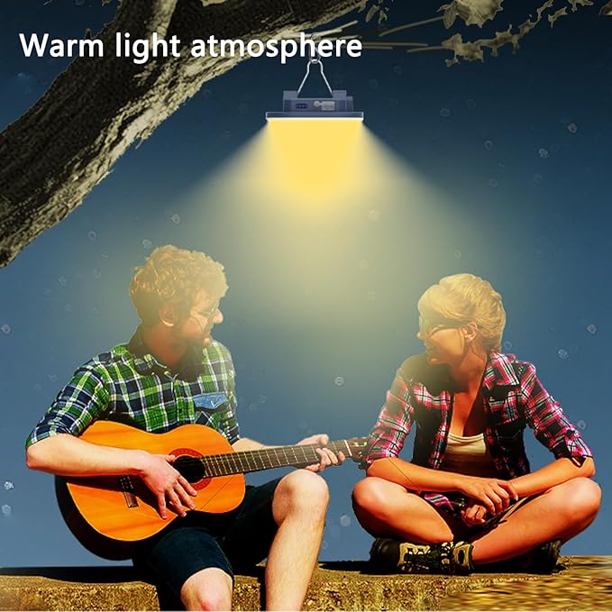 Rechargeable Camping Light TeiNewBy 4000LM 16500mAh up to 10-60 Hours Running, 5 Light Modes,LED