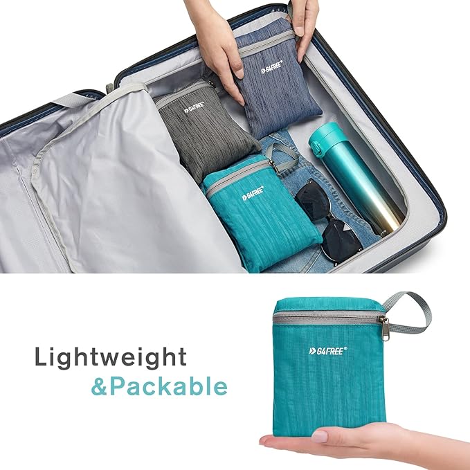 G4Free 10L/15L Hiking Backpack Lightweight Packable Hiking Daypack Small Travel Outdoor Foldable