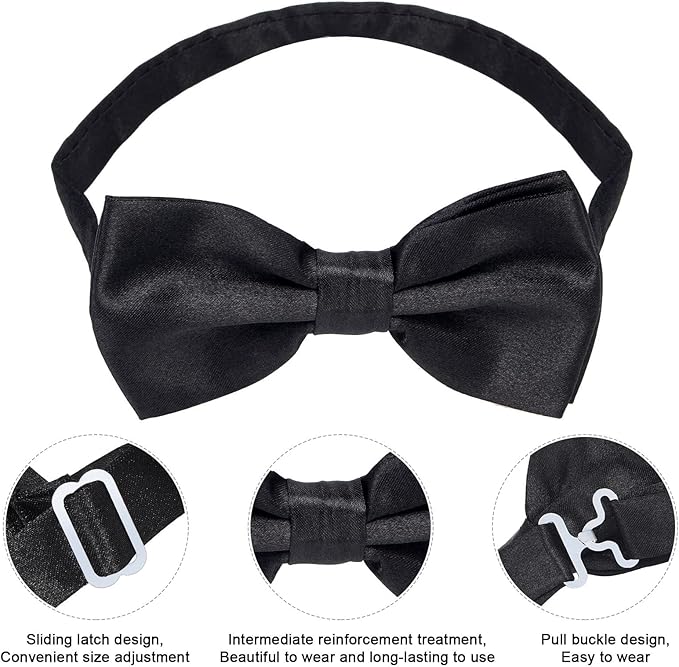 Yewong Casino Dealer Vest Set Dealer Visors Hat Bowtie Playing Card Tie Armband for Las Vegas