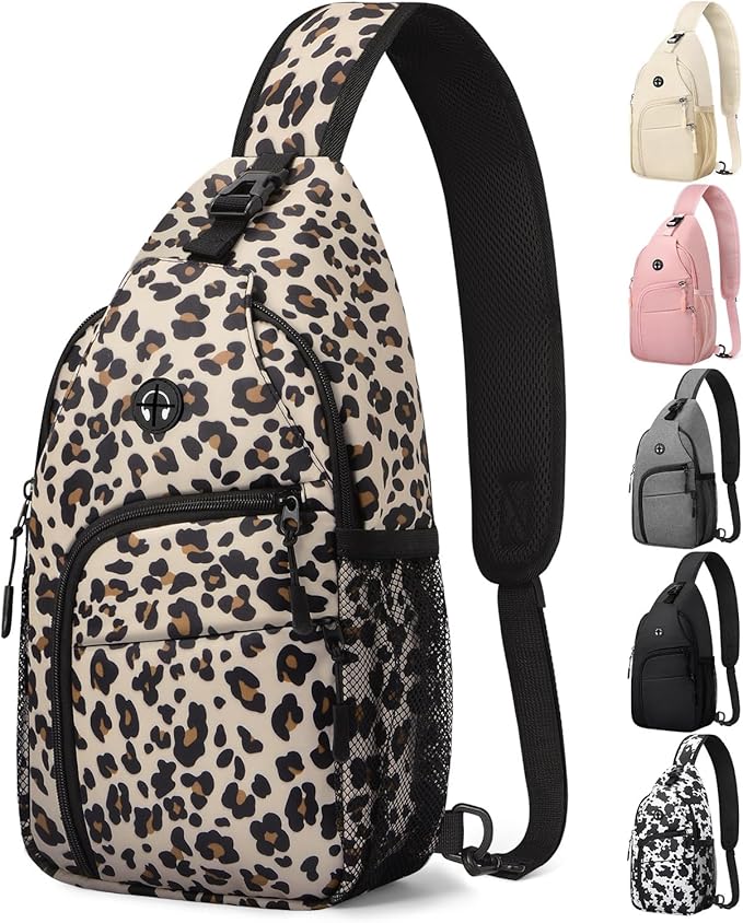 Crossbody Bags for Women Man Waterproof Sling Bag Backpack Trendy Casual Cross Body Bag with