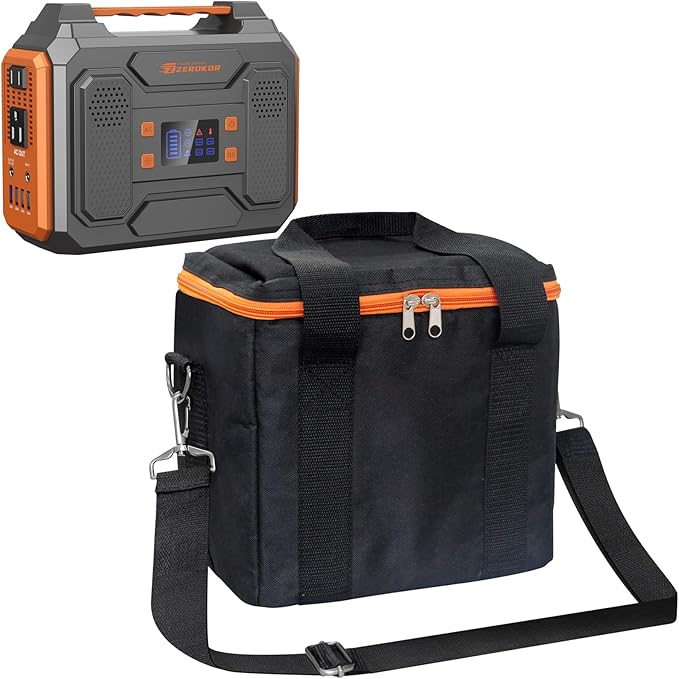 ZeroKor Portable Power Station Generator Carrying Case Compatible With R200 Power Stations (R200