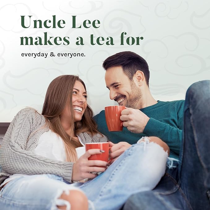 Uncle Lee's Organic White & Green Tea Variety 2-Pack (206 Individually Wrapped Bags) – Lightly