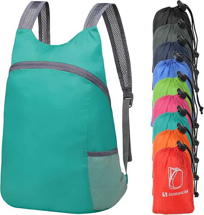 20L Ultra Hiking-Daypack Lightweight Foldable Travel Packable Backpack for Camping Cycling