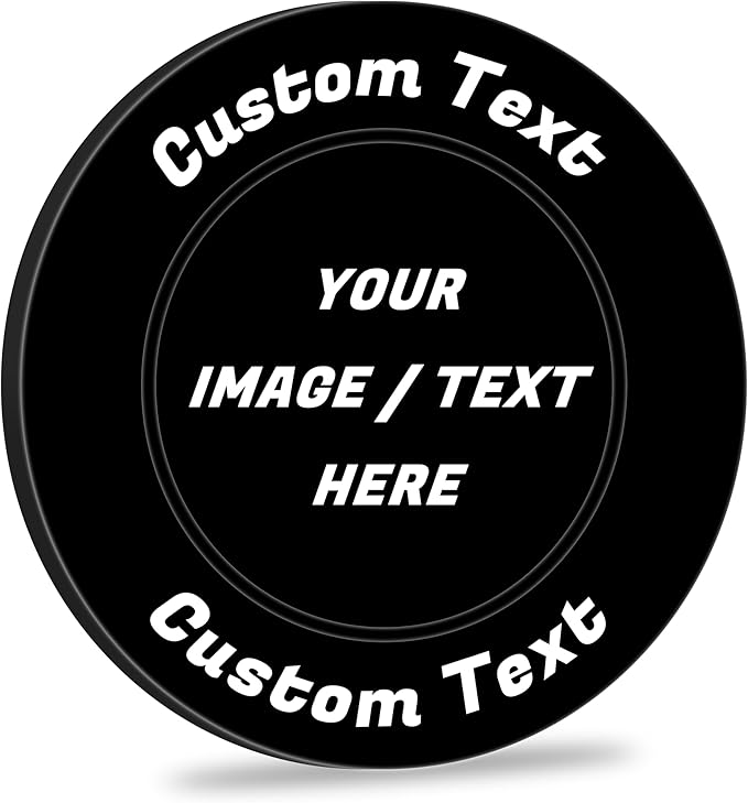 100 Custom Plastic Chips,Personalized Your Own Photo/Text/Logo on a Chip Double Sided Printing,Good