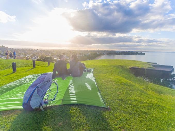 WEKAPO Beach Blanket Sandproof Waterproof, Extra Large Beach Mat, Oversized & Compact Sand Free Mat