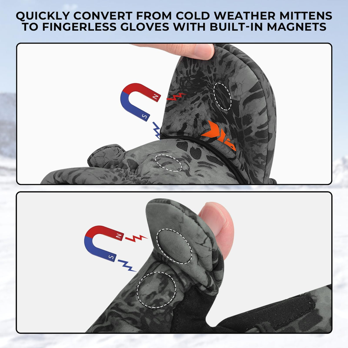 KastKing Fishing Gloves - product view 2