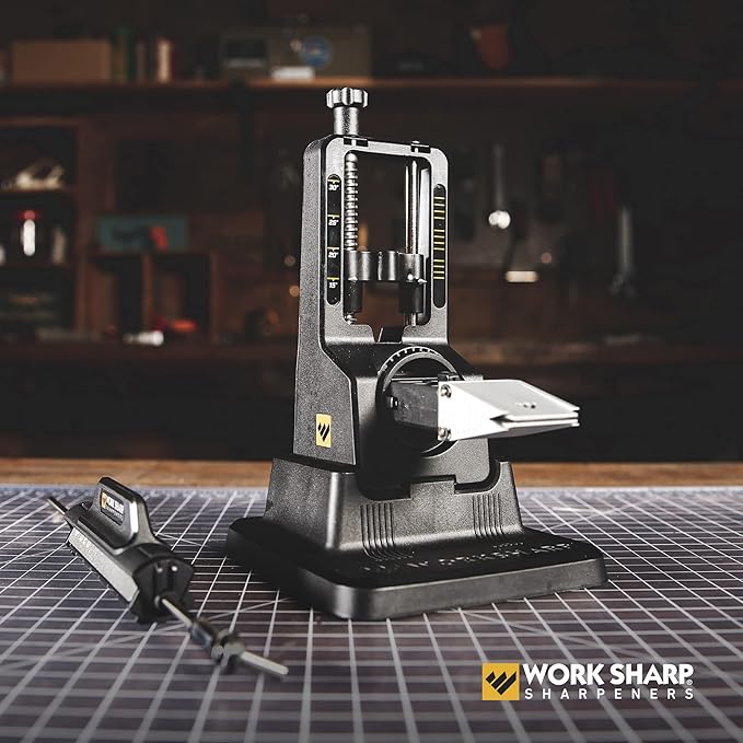 Work Sharp Precision Adjust Knife Sharpener Kit, Sharpens All Pocket and Kitchen Knives with ease &