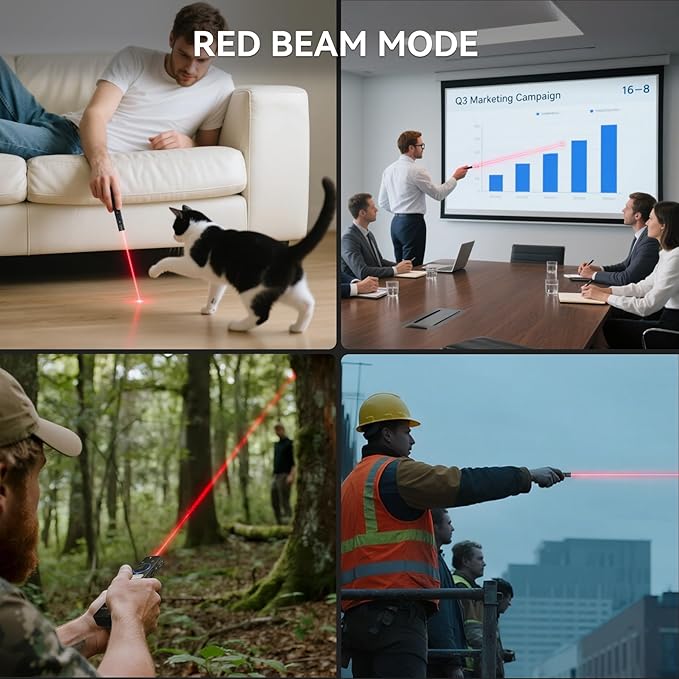 YC8005 2000 Lumen EDC Flat Flashlight Rechargeable with Red Beam, UV, Yellow and White Light LED