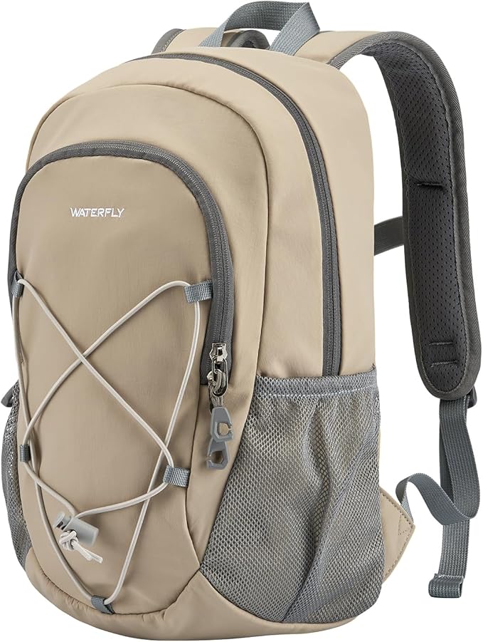 WATERFLY 12L Small Hiking Backpack: Day Pack Lightweight Travel Bag Camping Fitness Cycling Outdoor