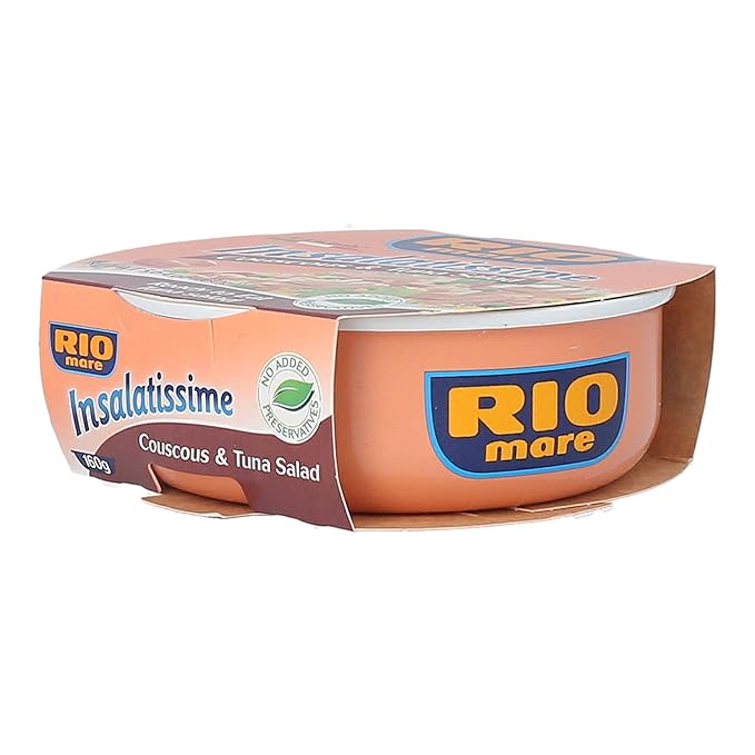 Rio Mare Insalatissima Couscous Tuna Salad Can, 50.4 Ounce, Pack of 9