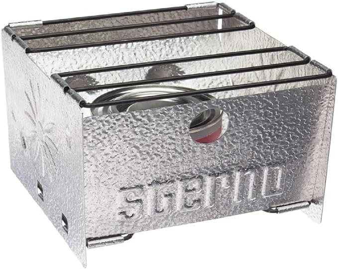 Sterno Foldable Portable Camping Stove - Easy-to-Assemble Outdoor Cooking Stove for Camping